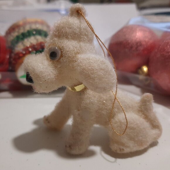 Assorted Christmas Ornaments - Stocking, Boot, Dog, Balls, Instrument - Picture 3 of 3